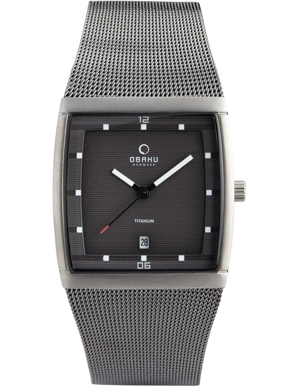 Obaku V102GDTJMJ Herren Titanium 34mm 3ATM