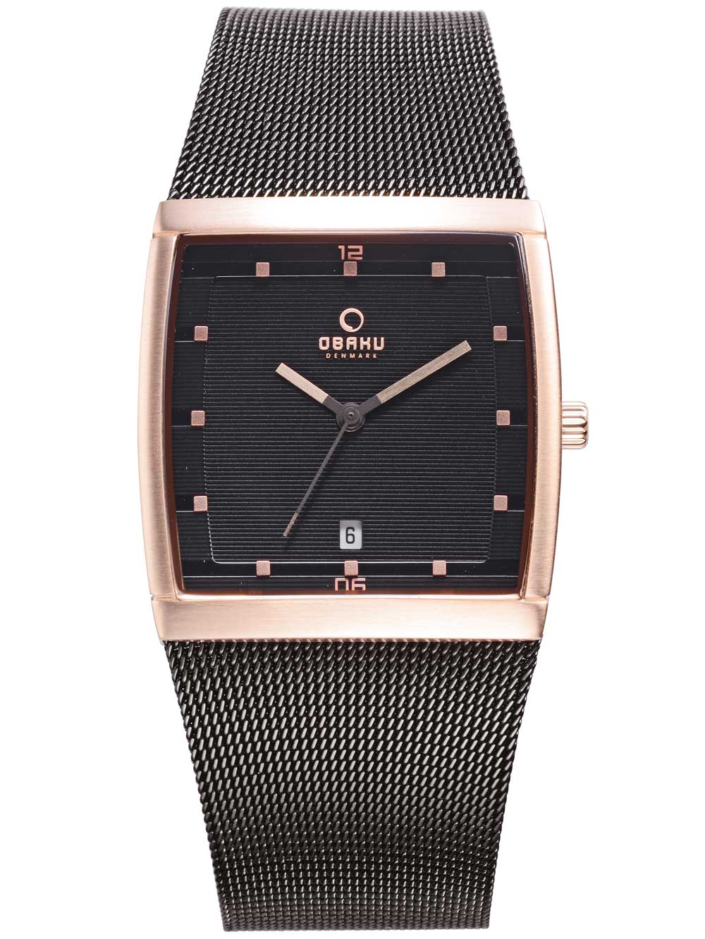 Obaku V102GDVBMB Herren 34mm 3ATM