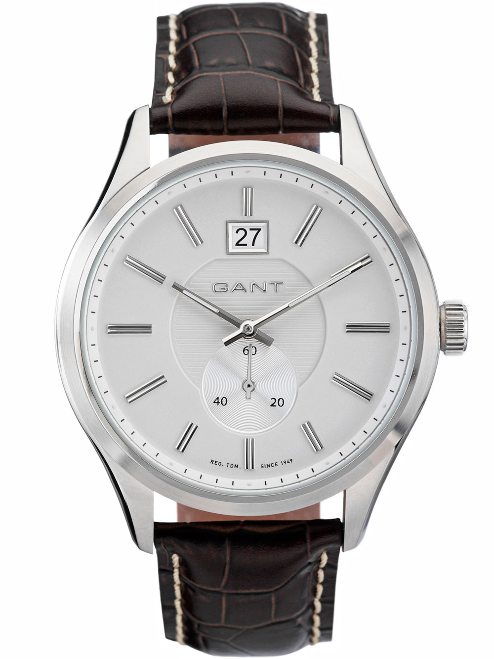 Gant Bergamo W10992 Herren silber 45 mm 10 ATM