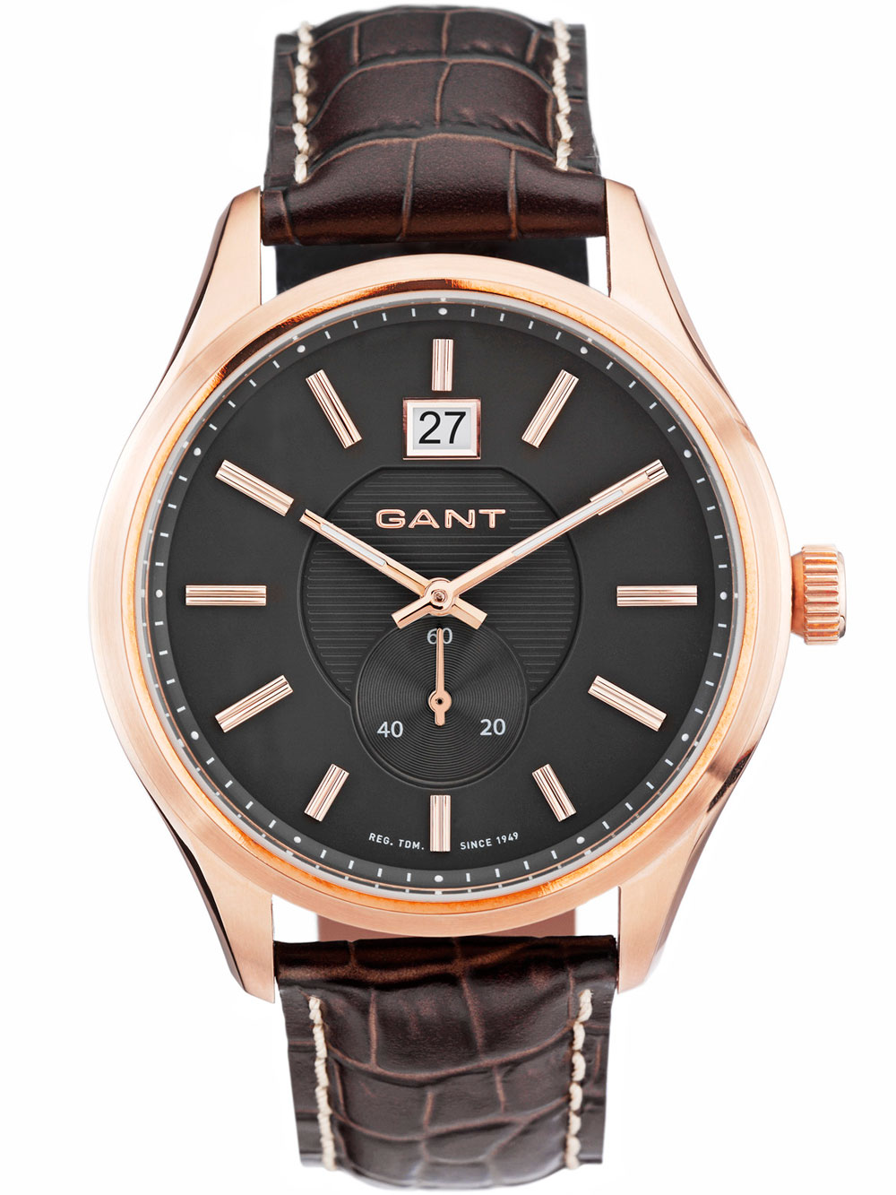 Gant Bergamo W10994 Herren rosegold 45 mm 10 ATM