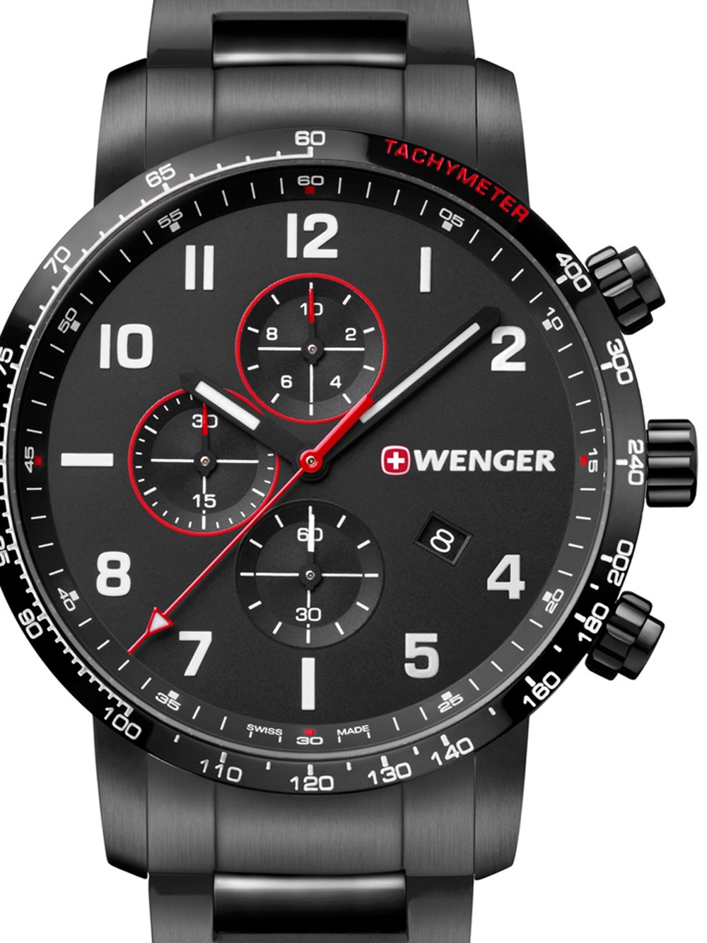 Wenger 01.1543.115 Attitude Chronograph 44mm 10ATM