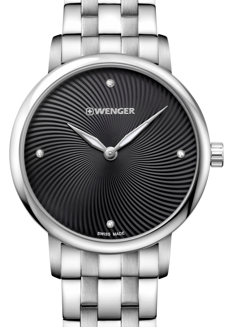 7630000730688 - Urban Donnissima Quarzuhr Edelstahl black-silver-silver