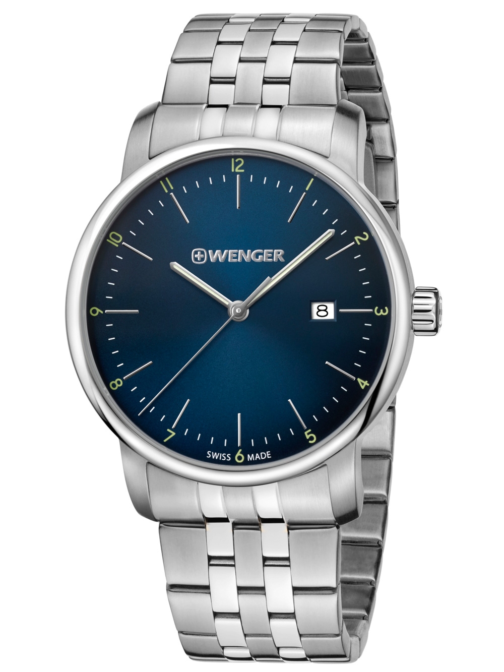 Wenger 01.1741.123 Urban Classic Herrenuhr 41mm 10ATM