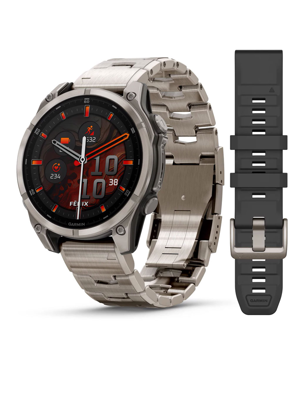 0753759338138 - 010-02904-40 Herrenuhr fenix 8 AMOLED Saphirglas Silikonband 47mm 10ATMSet 0753759338138 - 010-02904-40 Herrenuhr fenix 8 AMOLED Saphirglas Silikonband 47mm 10ATMSet