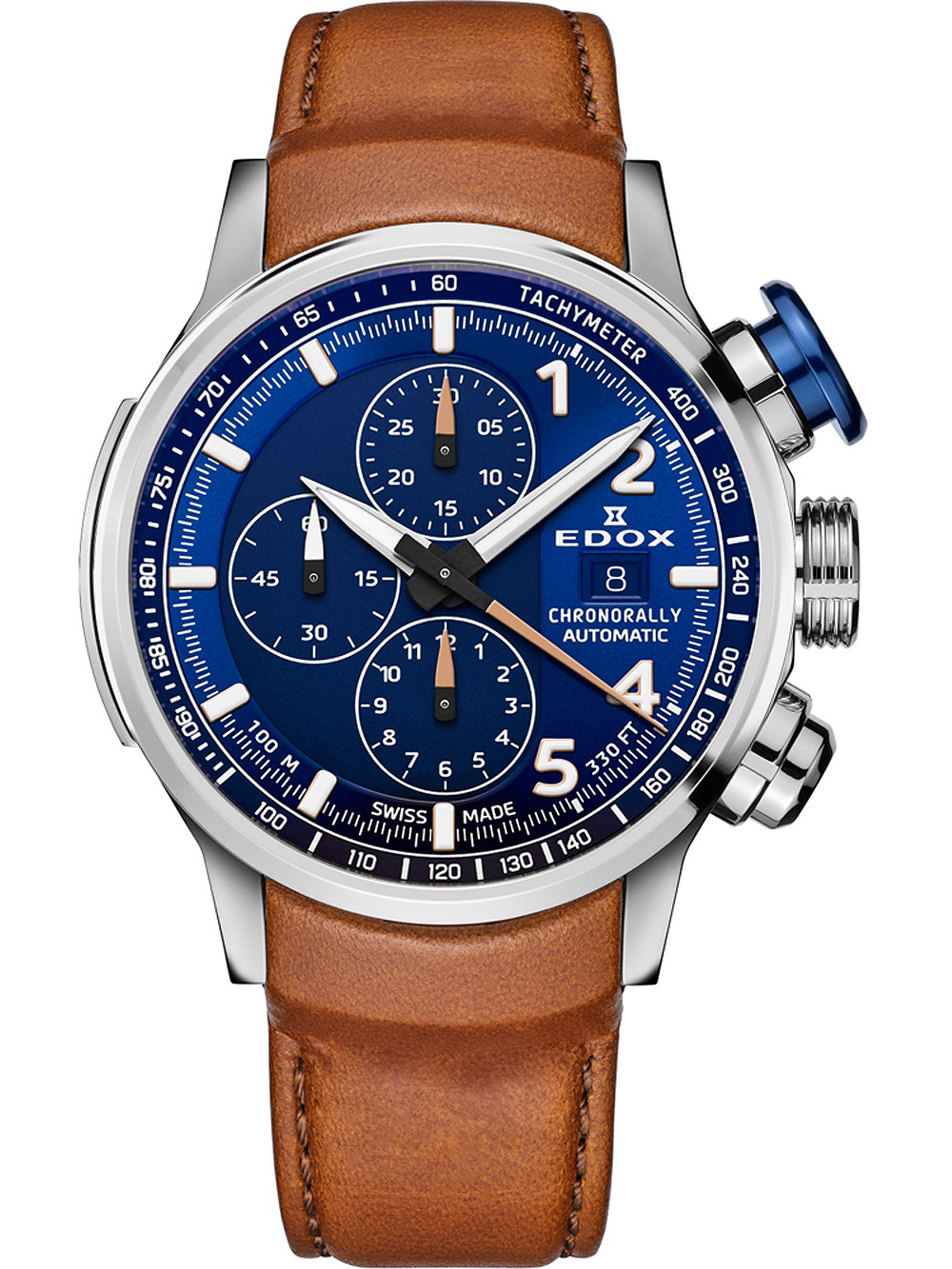 7640428080234 - 01129-TBUCBR-BUBR Chronorally Automatik Herrenuhr 45mm 10ATM 7640428080234 - 01129-TBUCBR-BUBR Chronorally Automatik Herrenuhr 45mm 10ATM