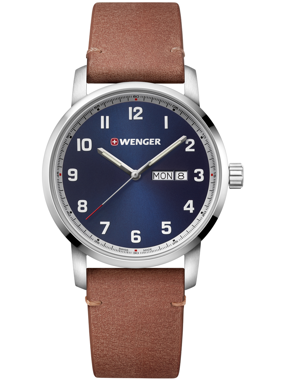 Wenger 01.1541.114 Attitude Herren 42mm 10ATM