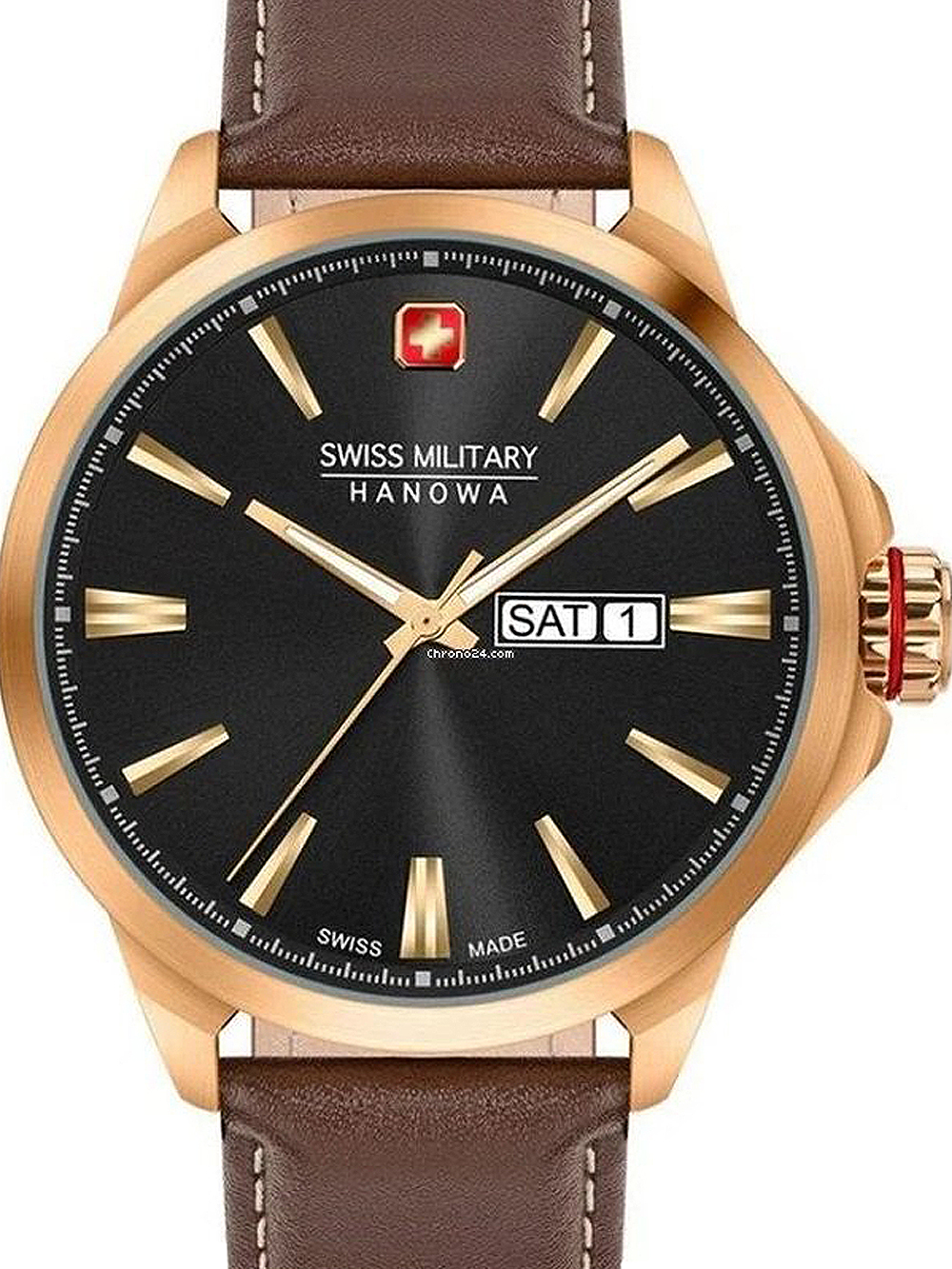 Swiss Military Hanowa 06-4346.31.007 Day Date Classic 45mm 10ATM