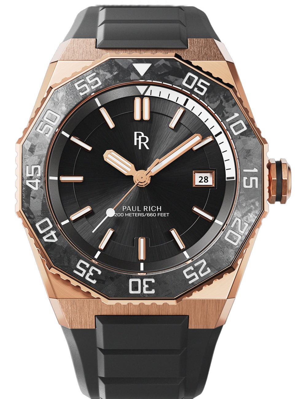 0766236337289 - PR-45263 Herrenuhr Aquacarbon Pro Sunset 42mm 20ATM 0766236337289 - PR-45263 Herrenuhr Aquacarbon Pro Sunset 42mm 20ATM