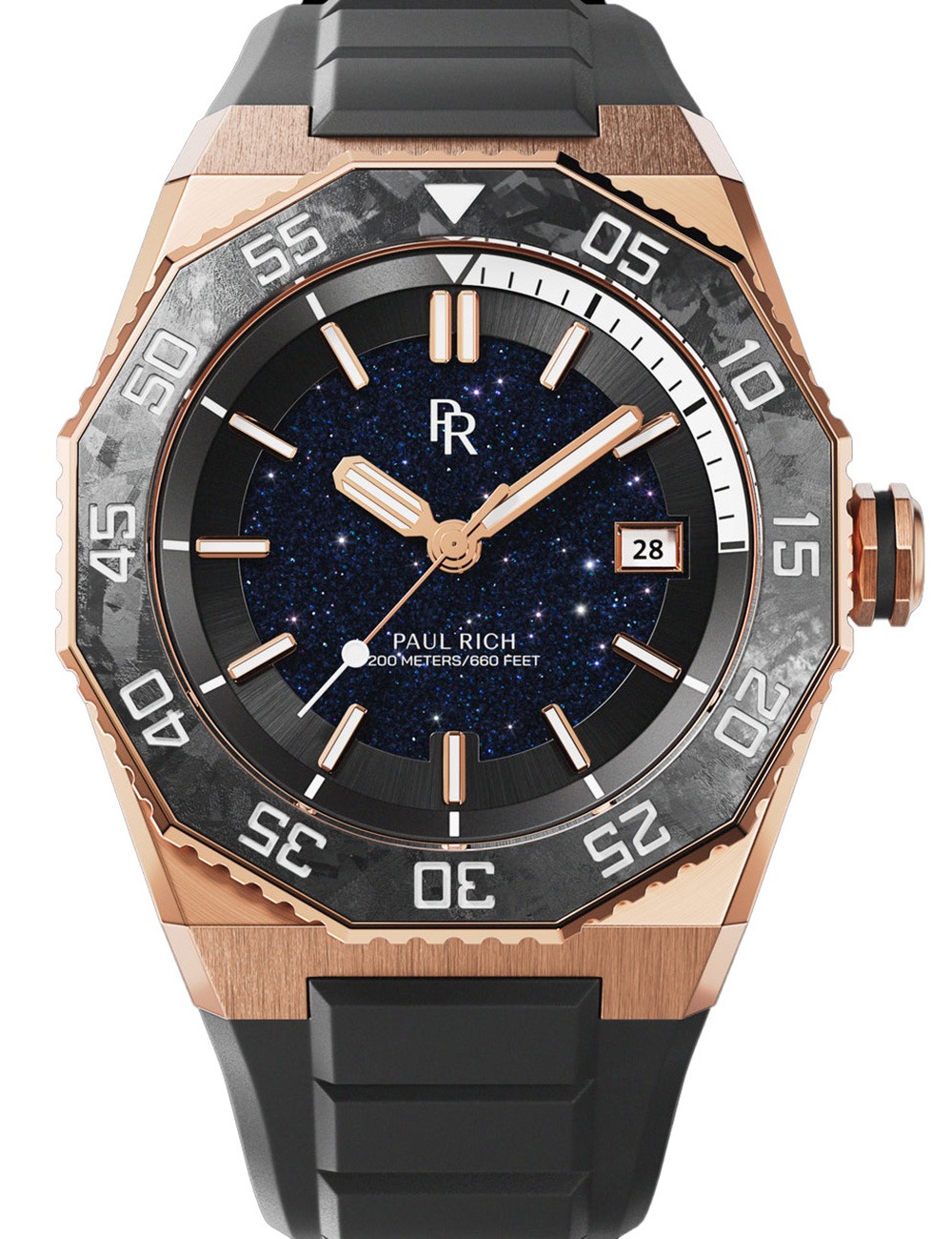 0766236337401 - PR-45254 Herrenuhr Aquacarbon Pro Sunset 42mm 20ATM 0766236337401 - PR-45254 Herrenuhr Aquacarbon Pro Sunset 42mm 20ATM