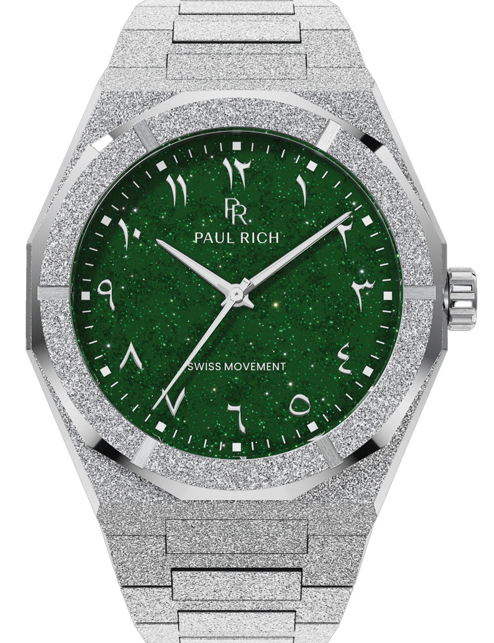 0783385627924 - PR-45269 Herrenuhr Frosted Star Dust II Emerald Mirage 43mm 5ATM 0783385627924 - PR-45269 Herrenuhr Frosted Star Dust II Emerald Mirage 43mm 5ATM