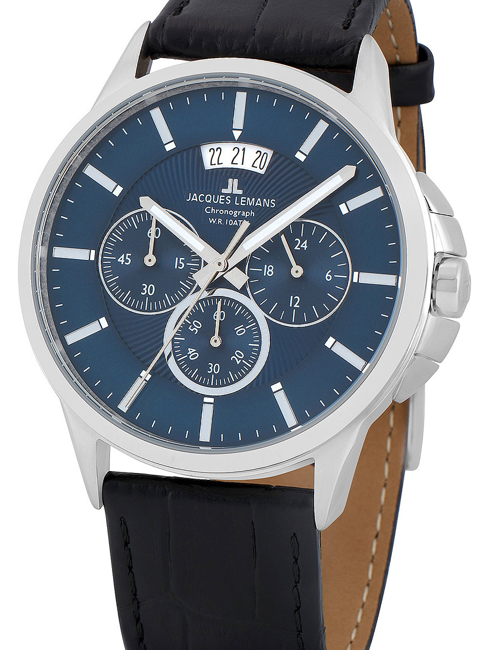 Jacques Lemans 1-1542G Sydney Chronograph Herren 42mm 10ATM