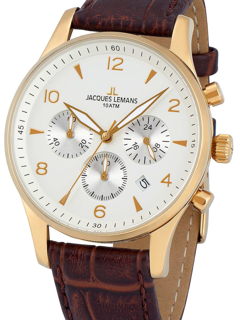 Jacques Lemans 1-1654.2ZD London  Chronograph Herren 40mm 10ATM