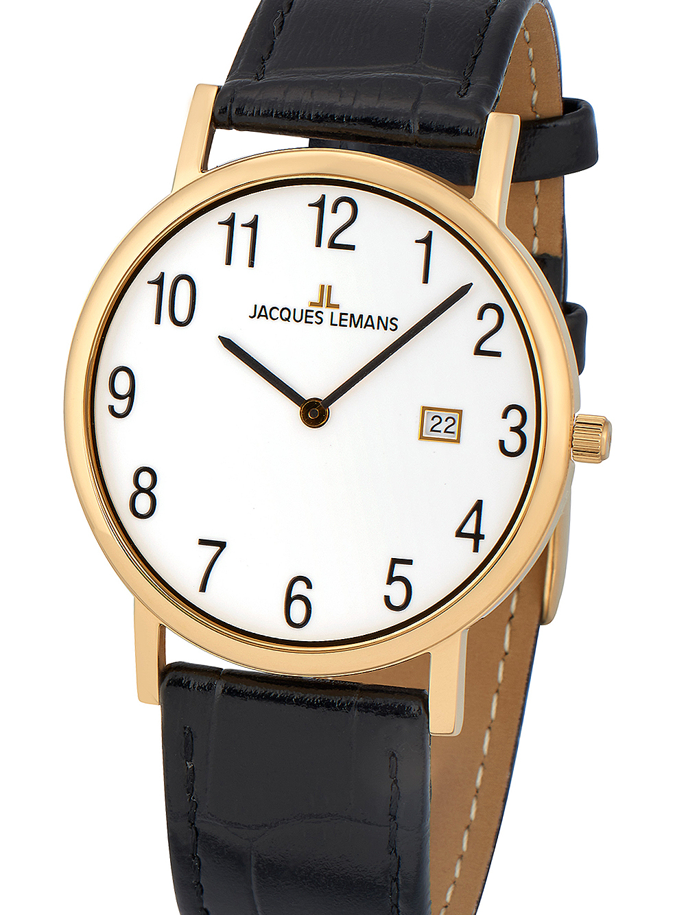 Jacques Lemans 1-1848D Vienna Unisex 39mm 5ATM