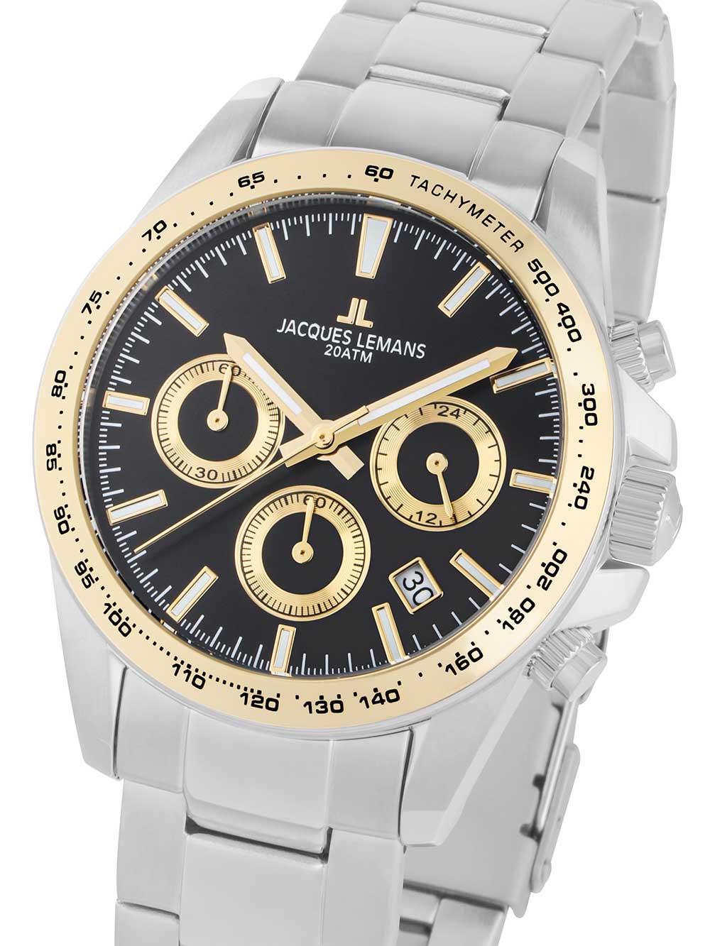 4040662172703 - Chronograph JACQUES LEMANS Liverpool 1-1877H Armbanduhren silberfarben Herren Quarzuhr Armbanduhr Herrenuhr Edelstahlarmbandbis 20 bar wasserd 4040662172703 - Chronograph JACQUES LEMANS Liverpool 1-1877H Armbanduhren silberfarben Herren Quarzuhr Armbanduhr Herrenuhr Edelstahlarmbandbis 20 bar wasserd