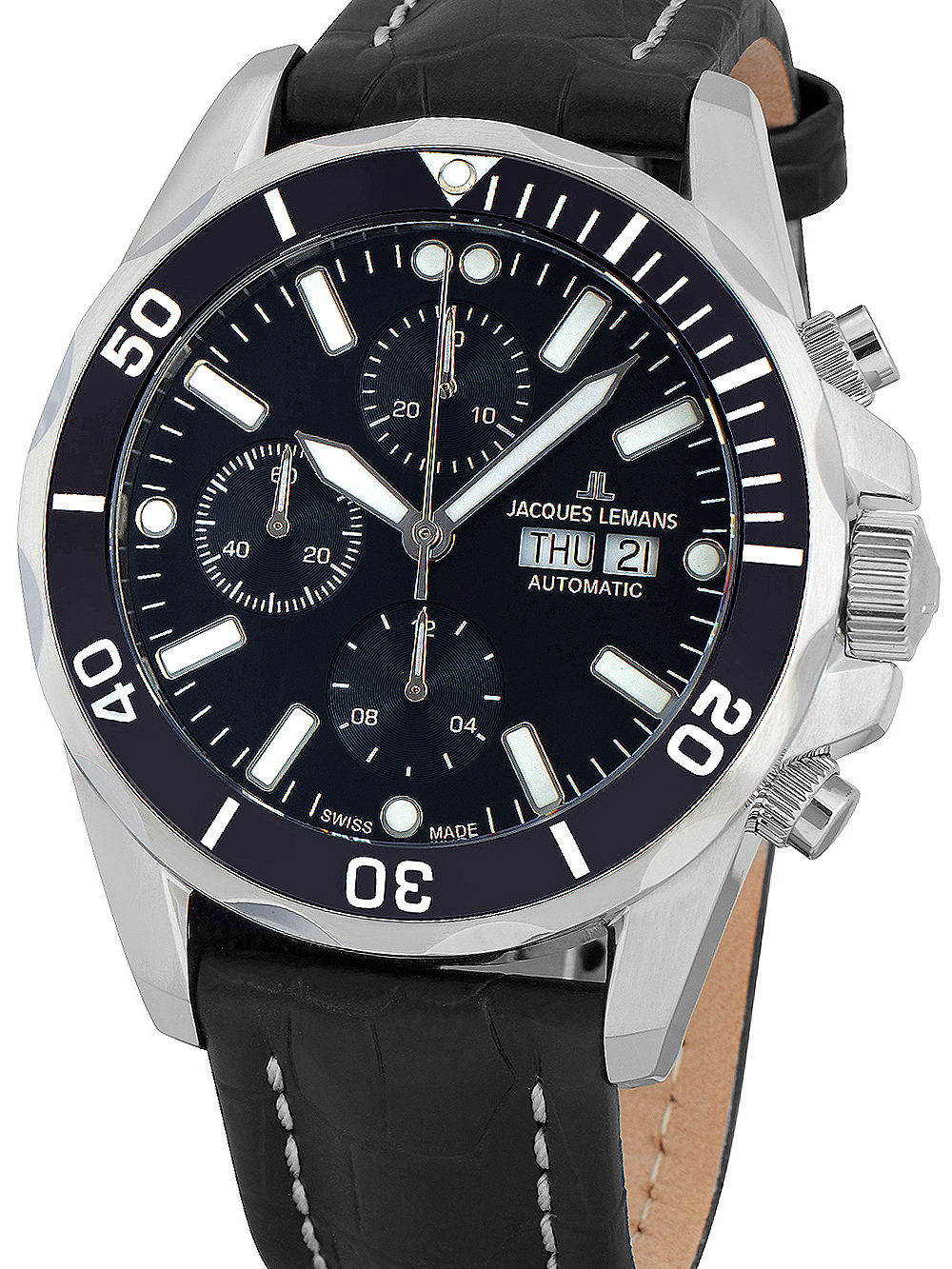 4040662137092 - 1-1926A Liverpool Automatik Chronograph Herrenuhr 44mm 10ATM 4040662137092 - 1-1926A Liverpool Automatik Chronograph Herrenuhr 44mm 10ATM