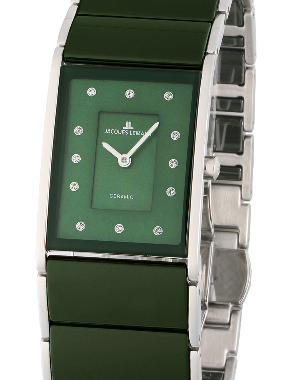 Jacques Lemans 1-1940I Dublin Keramik Damen 24 x 28 mm