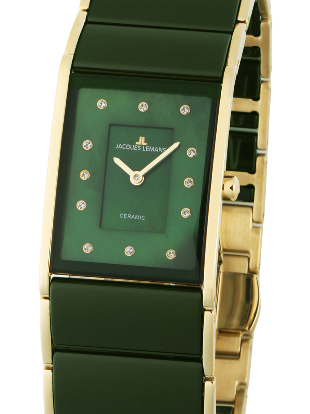 Jacques Lemans 1-1940M Dublin Keramik Damen 24 x 28 mm