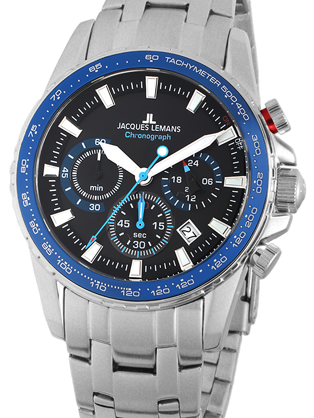 Jacques Lemans 1-2099E Liverpool Chronograph 42mm 10ATM