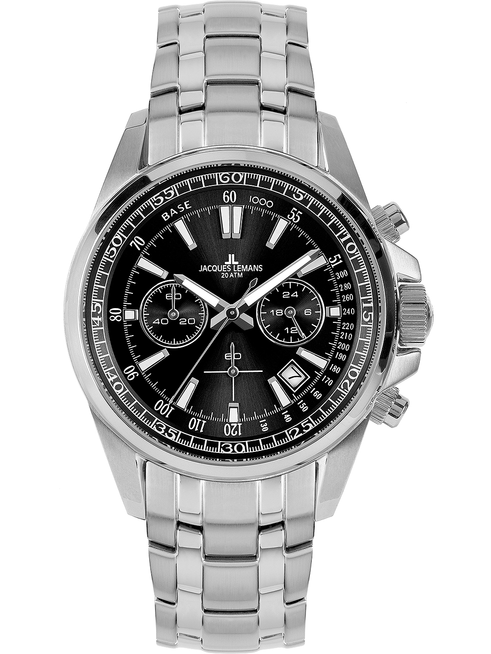 Jacques Lemans 1-2117I Liverpool Chronograph 44mm 20ATM