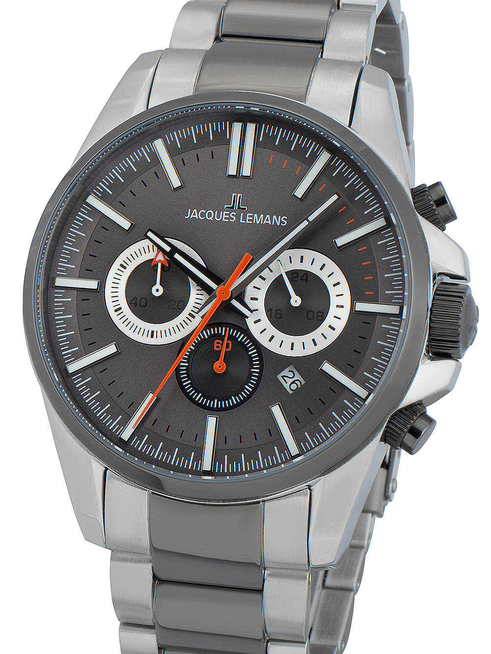 Jacques Lemans 1-2119E Liverpool Chronograph 44mm 10ATM