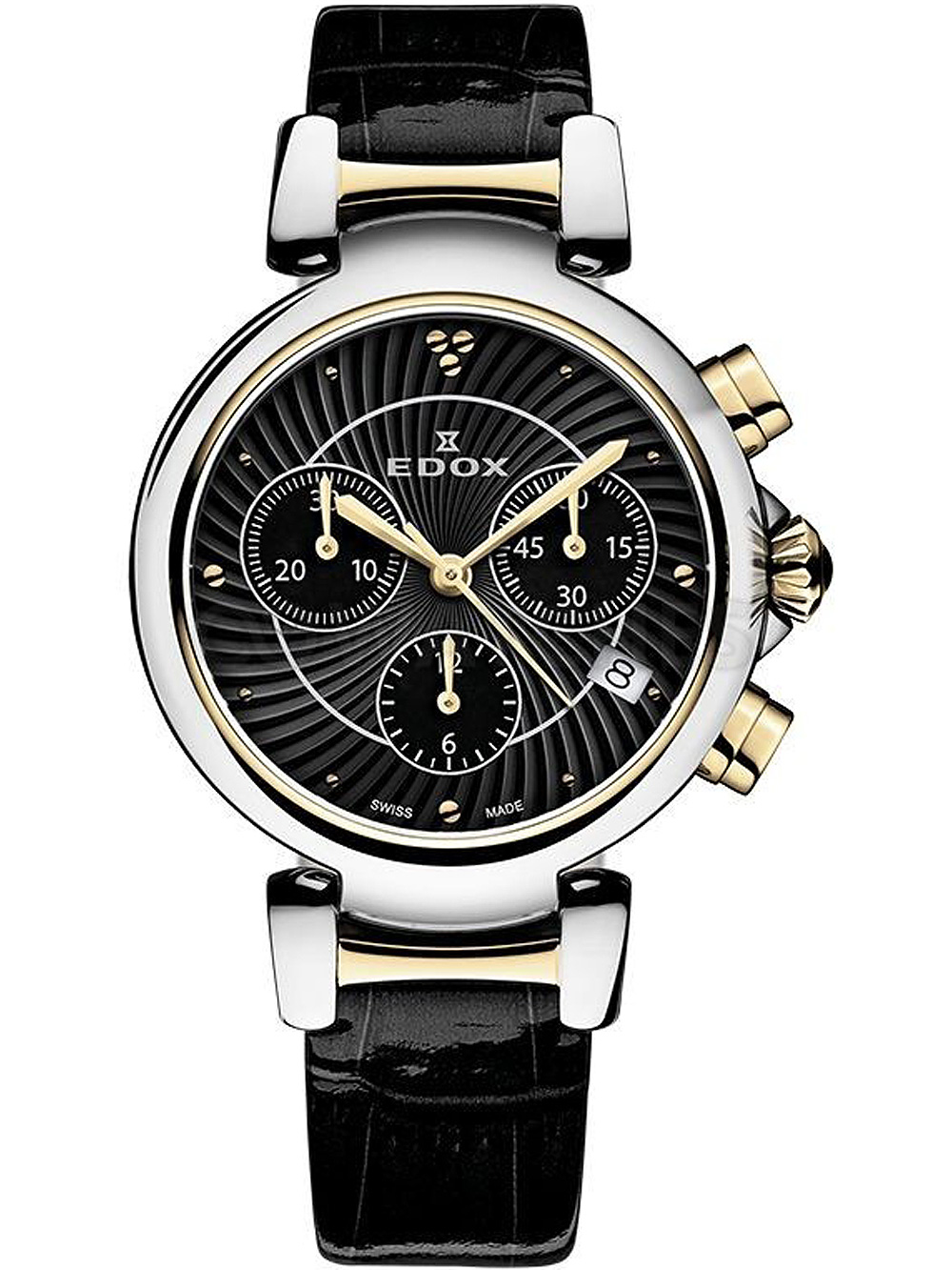 Edox 10220-357RC-NIR LaPassion Chronograph Damenuhr 35mm 5ATM