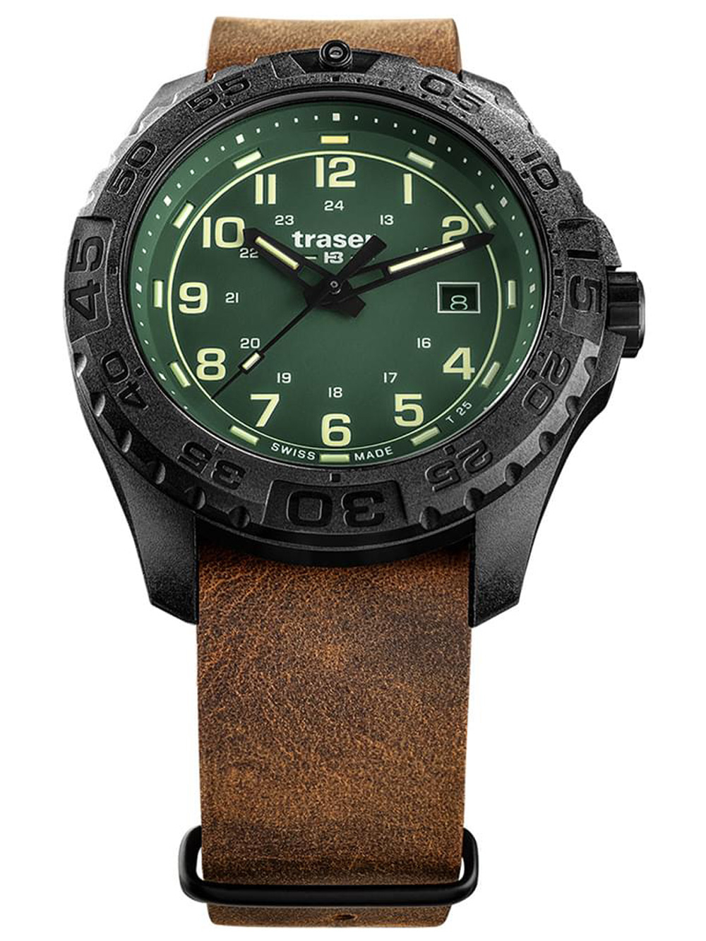 Traser H3 109038 P96 OdP Evolution petrol Herren 44mm 20ATM