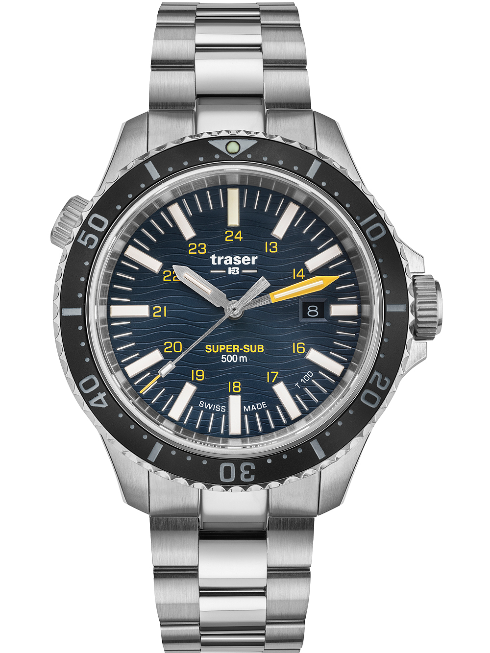 7630027704464 - H3 109372 P67 T100 SuperSub Blue Herrenuhr 46mm 50ATM 7630027704464 - H3 109372 P67 T100 SuperSub Blue Herrenuhr 46mm 50ATM