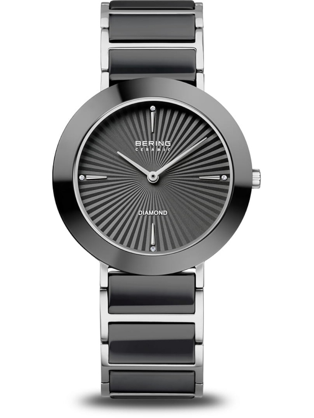 5710718288533 - 11435-702 Damenuhr Diamant Keramik 35mm 3ATM