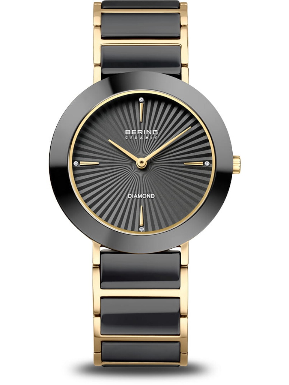 5710718288458 - 11435-732 Damenuhr Diamant Keramik 35mm 3ATM