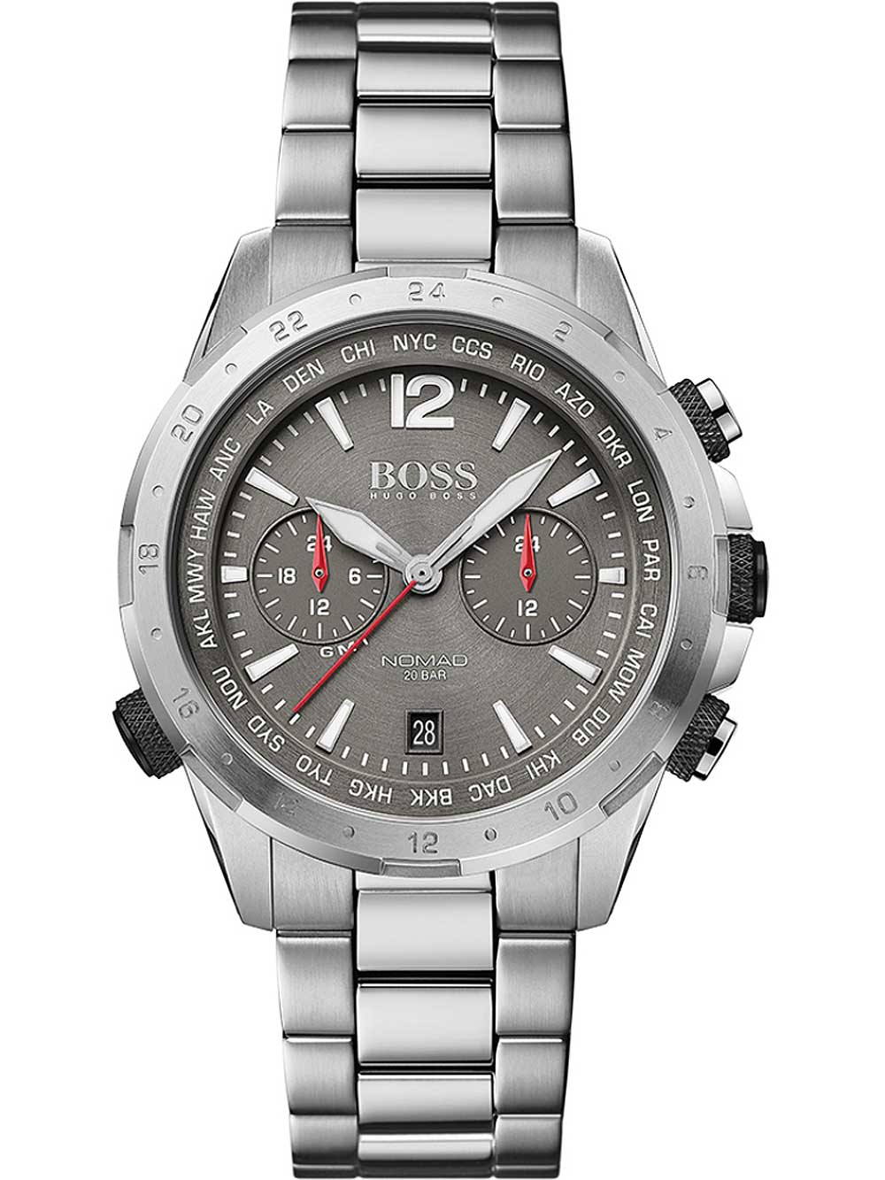 Hugo Boss 1513774 Nomad Herrenuhr 44mm 20ATM