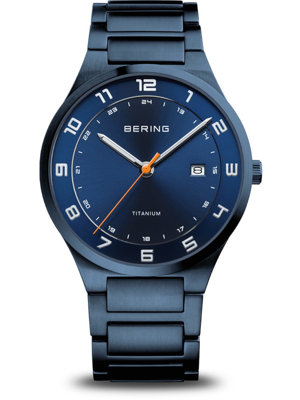 Bering 1539-797 Herrenuhr Titanium 40mm 10ATM