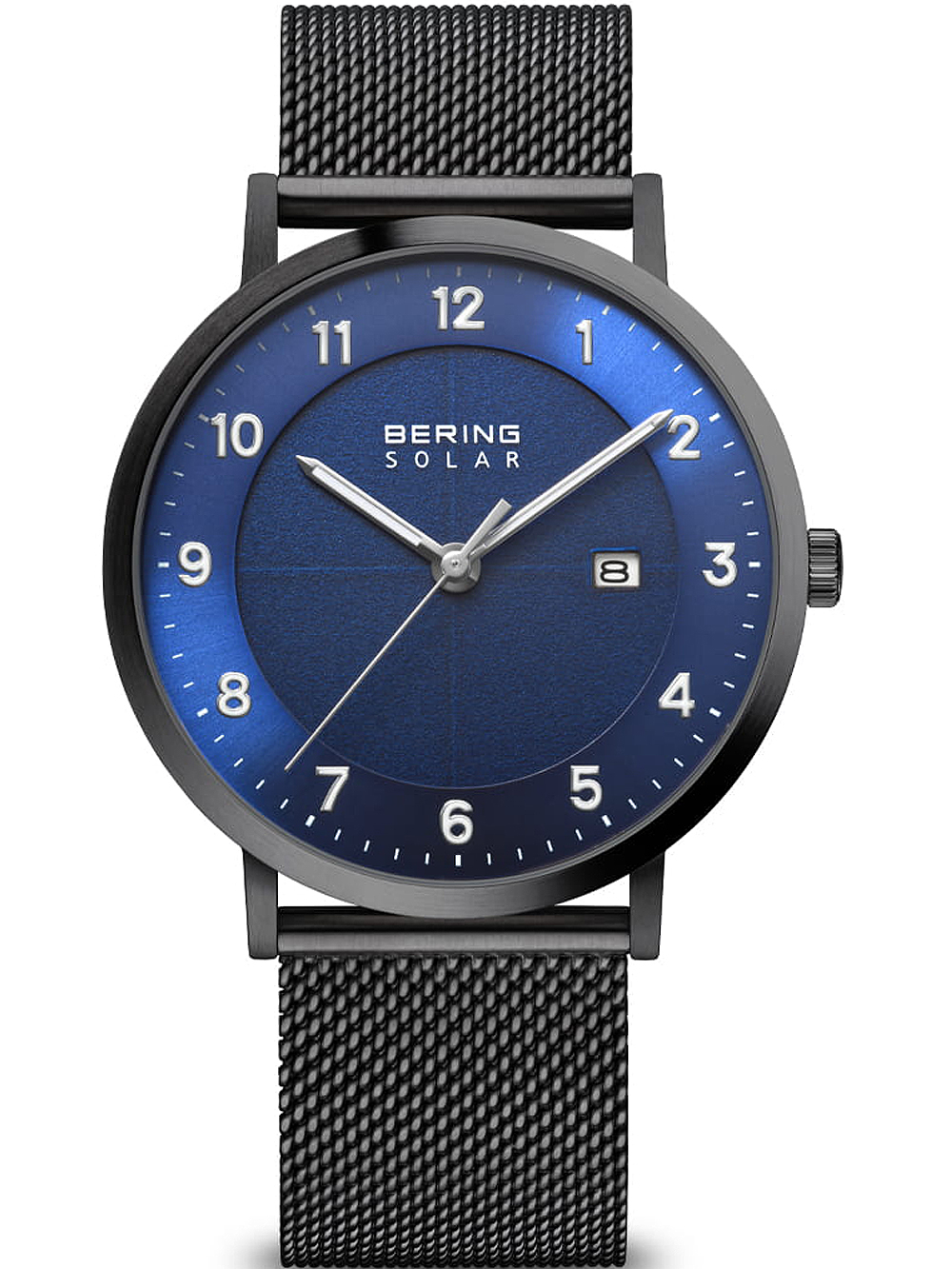 Bering 15439-327 Herrenuhr Solar 40mm 10ATM