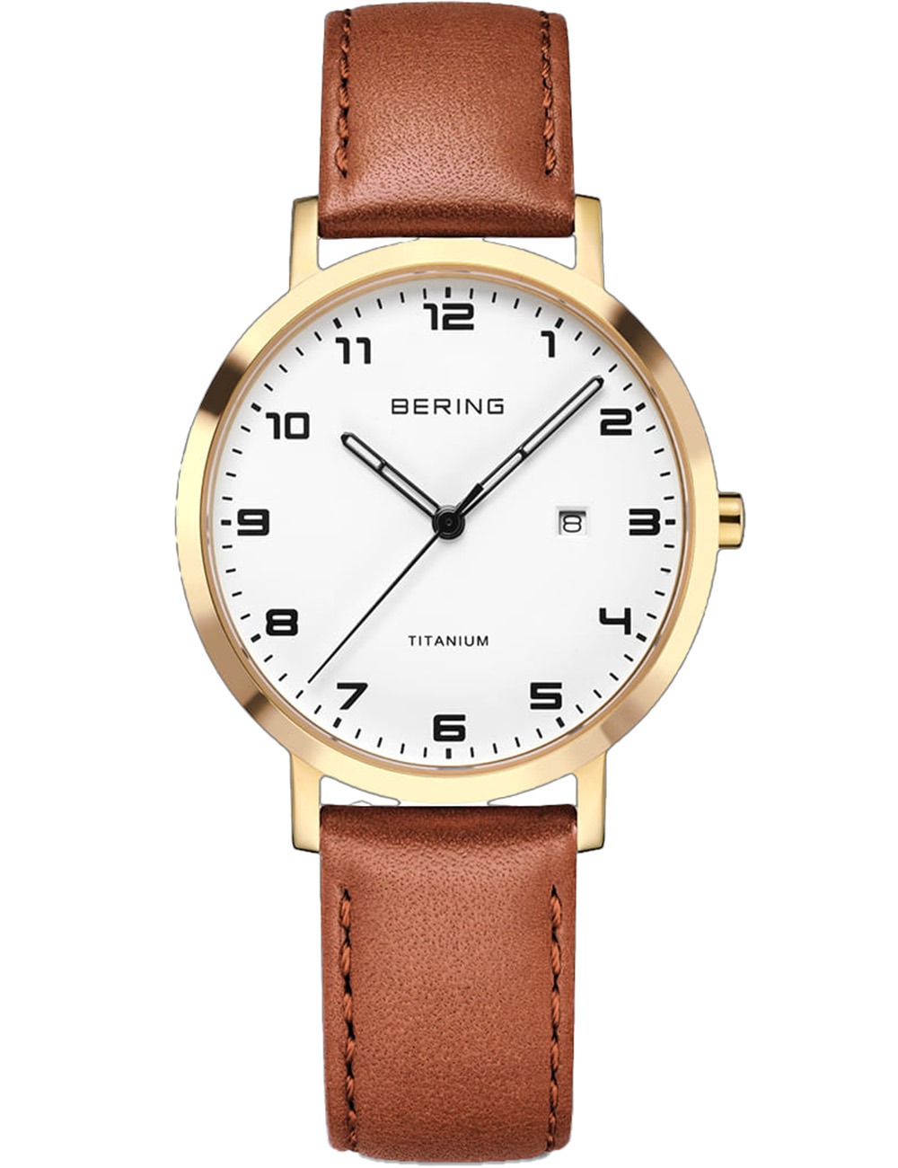 Bering 18634-534 Damenuhr Titanium 34mm 5ATM