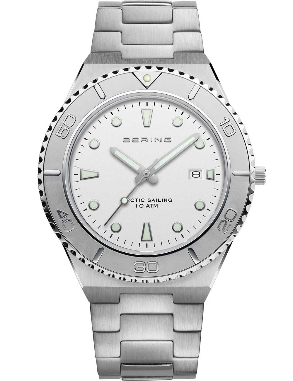 Bering 18940-704 Herrenuhr Classic Sport 40mm 10 ATM