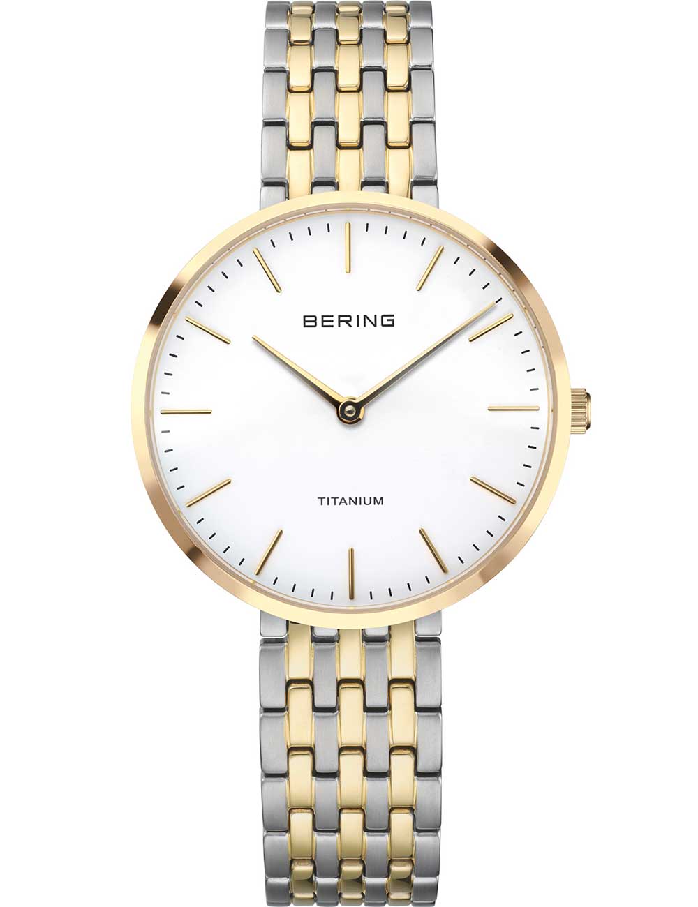 Bering 19334-010 Damenuhr Titanium 34mm 5ATM