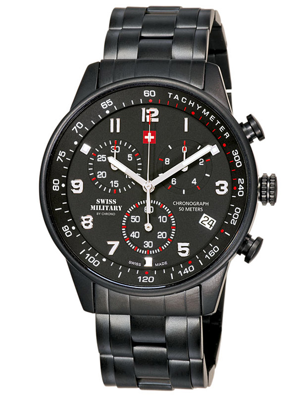 7630019106641 - Swiss Military SM3401204 Chronograph Herrenuhr 41mm 5 ATM 7630019106641 - Swiss Military SM3401204 Chronograph Herrenuhr 41mm 5 ATM