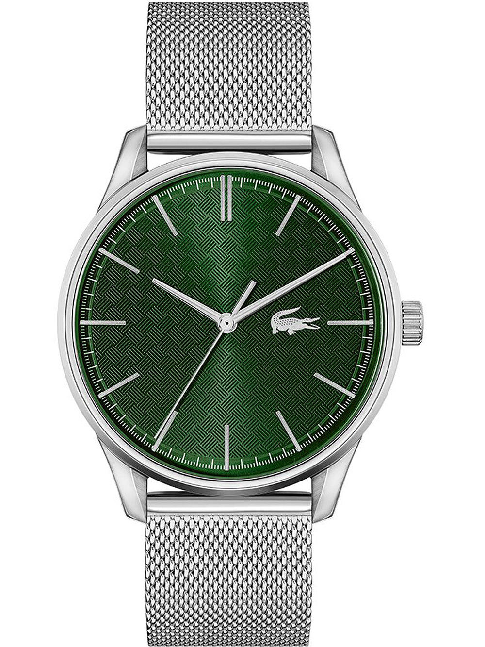 7613272460125 - Quarzuhr LACOSTE Vienna 2011189 Armbanduhren silberfarben Herren Hochzeitsmode Armbanduhr Herrenuhr Mineralglas