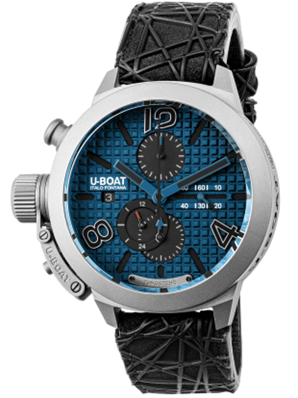 8056000103687 - 3003 Herrenuhr Classico Titanium Blue Automatik Chronograph 45mm 10ATM 8056000103687 - 3003 Herrenuhr Classico Titanium Blue Automatik Chronograph 45mm 10ATM