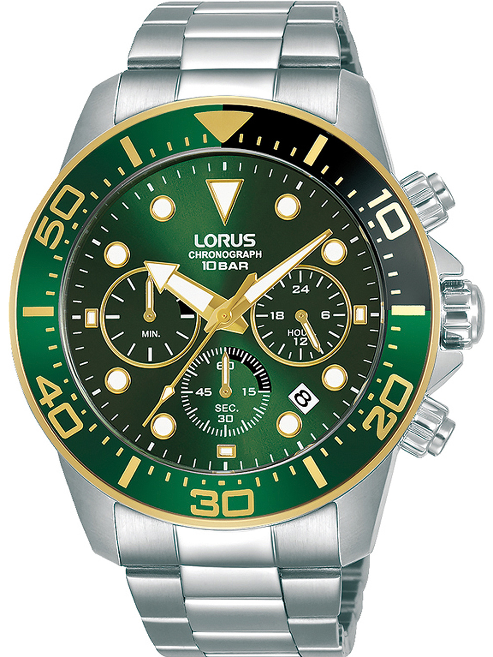 Lorus RT340JX9 Chronograph Herren 43mm 10ATM