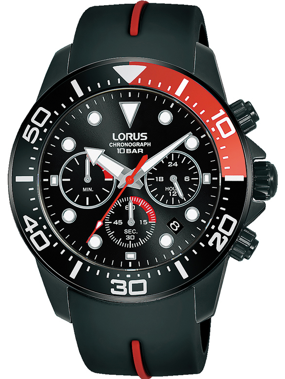 Lorus RT347JX9 Chronograph Herren 43mm 10ATM