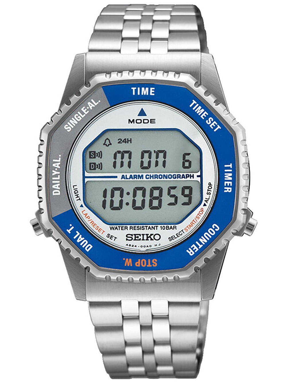 Seiko SMGG21P1 Unisex Conceptual Digital Chronograph Rotocall 37mm 10ATM