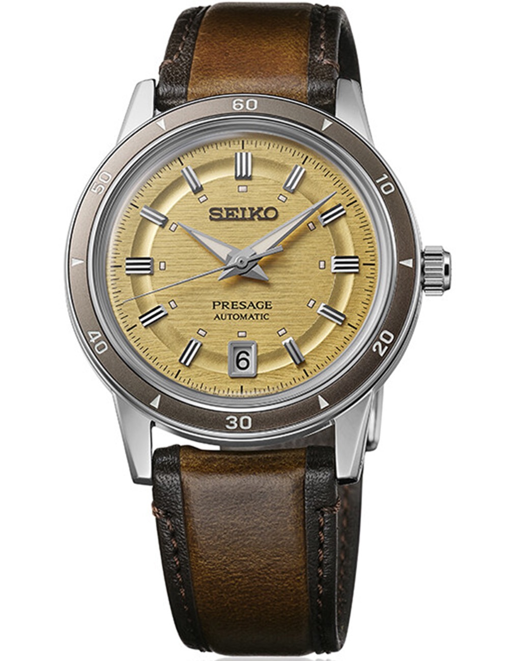 4954628255839 - SRPL75J1 Herrenuhr Presage Style 60´s Automatik 3950 mm 5ATM