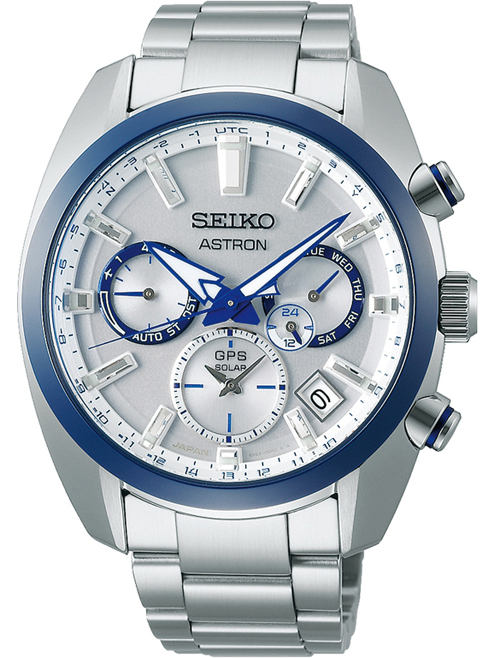 Seiko SSH093J1 Astron GPS Solar Limited Edition Herrenuhr 43mm 10ATM