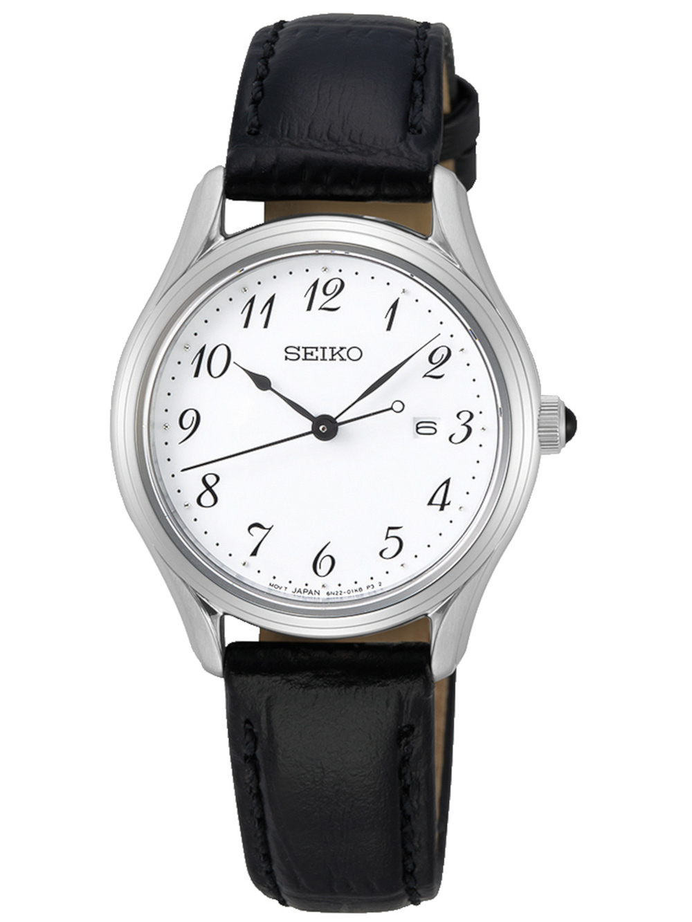 Seiko SUR639P1 Klassik Damenuhr m. Saphirglas 29mm 5ATM