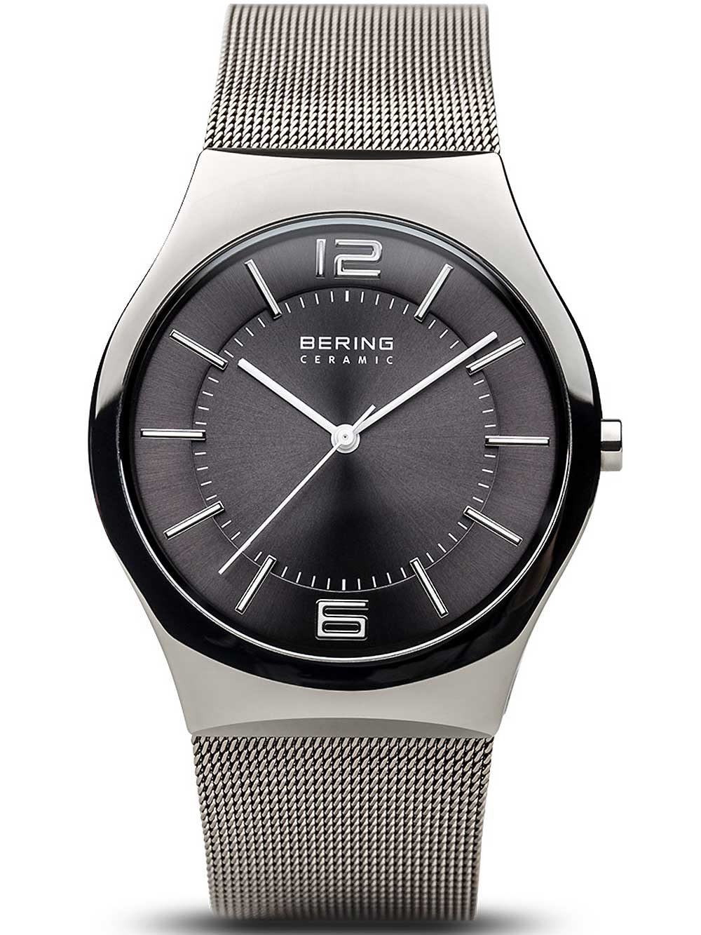 Bering 32039-309 Ceramic Herrenuhr 39mm 3ATM