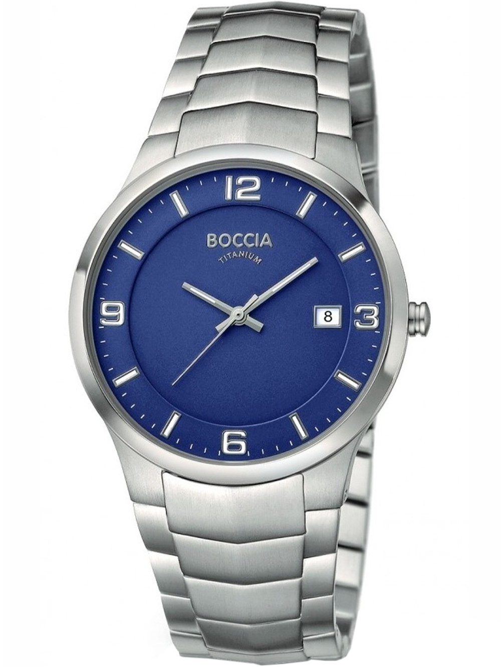 Boccia 3561-04 Herrenuhr Titanium 39mm 5ATM