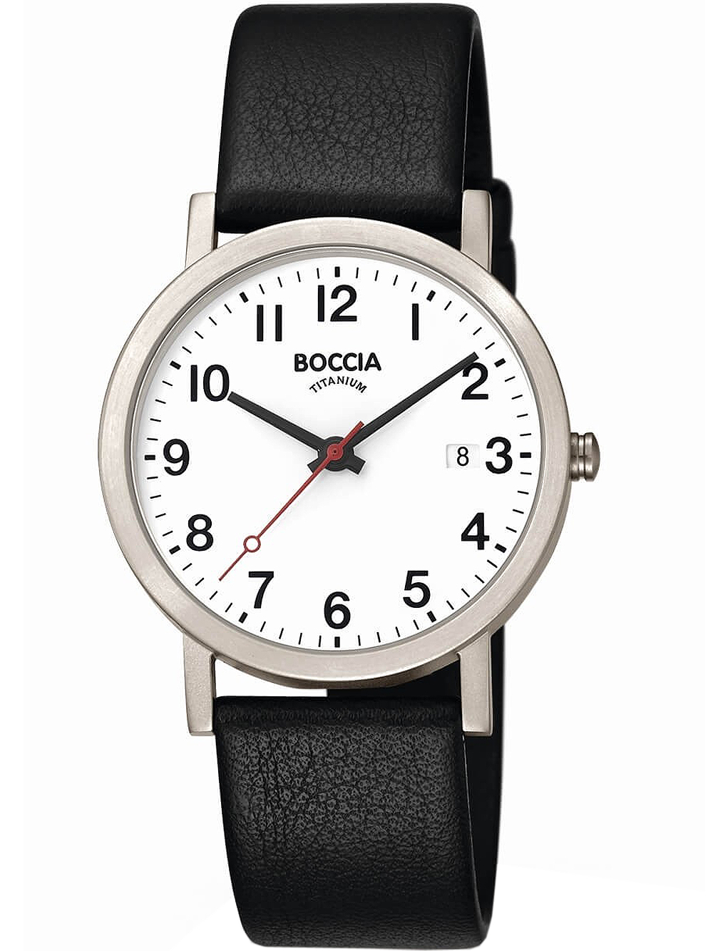 Boccia 3622-03 Herrenuhr Titanium 38mm 5ATM