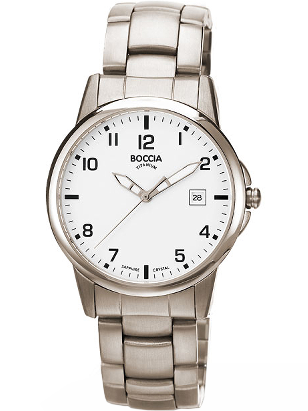 Boccia 3625-03 Herrenuhr Titanium 36mm 5ATM