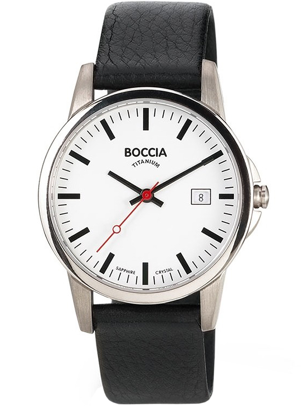 Boccia 3625-05 Herrenuhr Titanium 36mm 5ATM