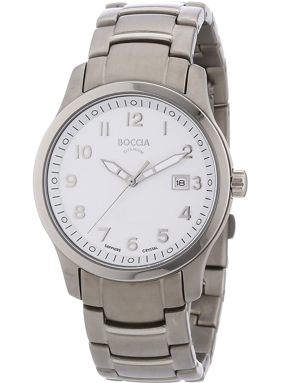 Boccia 3626-04 Herrenuhr Titanium 38mm 10ATM